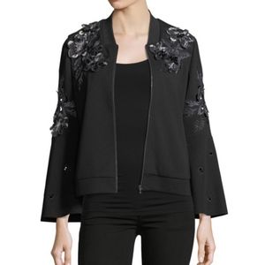 Kobi Halperin Colie Floral-Applique Jacket, Neiman